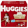 thumbnail image 1 of Huggies Plus Diapers Size 2, 174 Count, 1 of 6