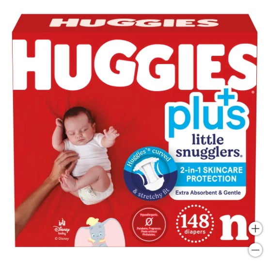 Huggies Plus Diapers Size Newborn