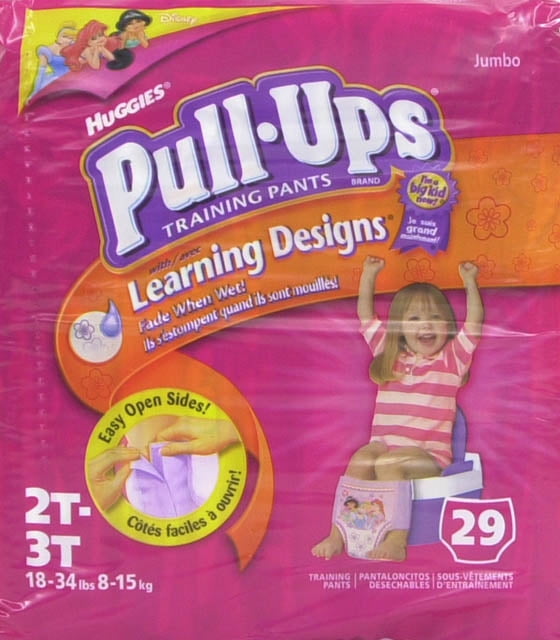 Huggies Pull Ups Girl Jumbo Medium