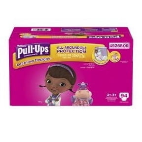 Huggies Pull-Ups Potty Training Pants Girls 2T-3T 94 CT (45268)