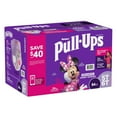 thumbnail image 1 of Huggies Pull-Ups Training Pants for Girls, 5T-6T 50+ Pounds (84 Count), 1 of 2