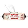 thumbnail image 1 of Huggies Sensitive Skincare Baby Wipes with Cocoa & Shea Butter, 1 Flip-Top Pack, 56 Total Count (Select for More), 1 of 10