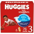 thumbnail image 1 of Huggies Little Snugglers Baby Diapers Size 3 (16-28 lbs) 76 count, 1 of 5