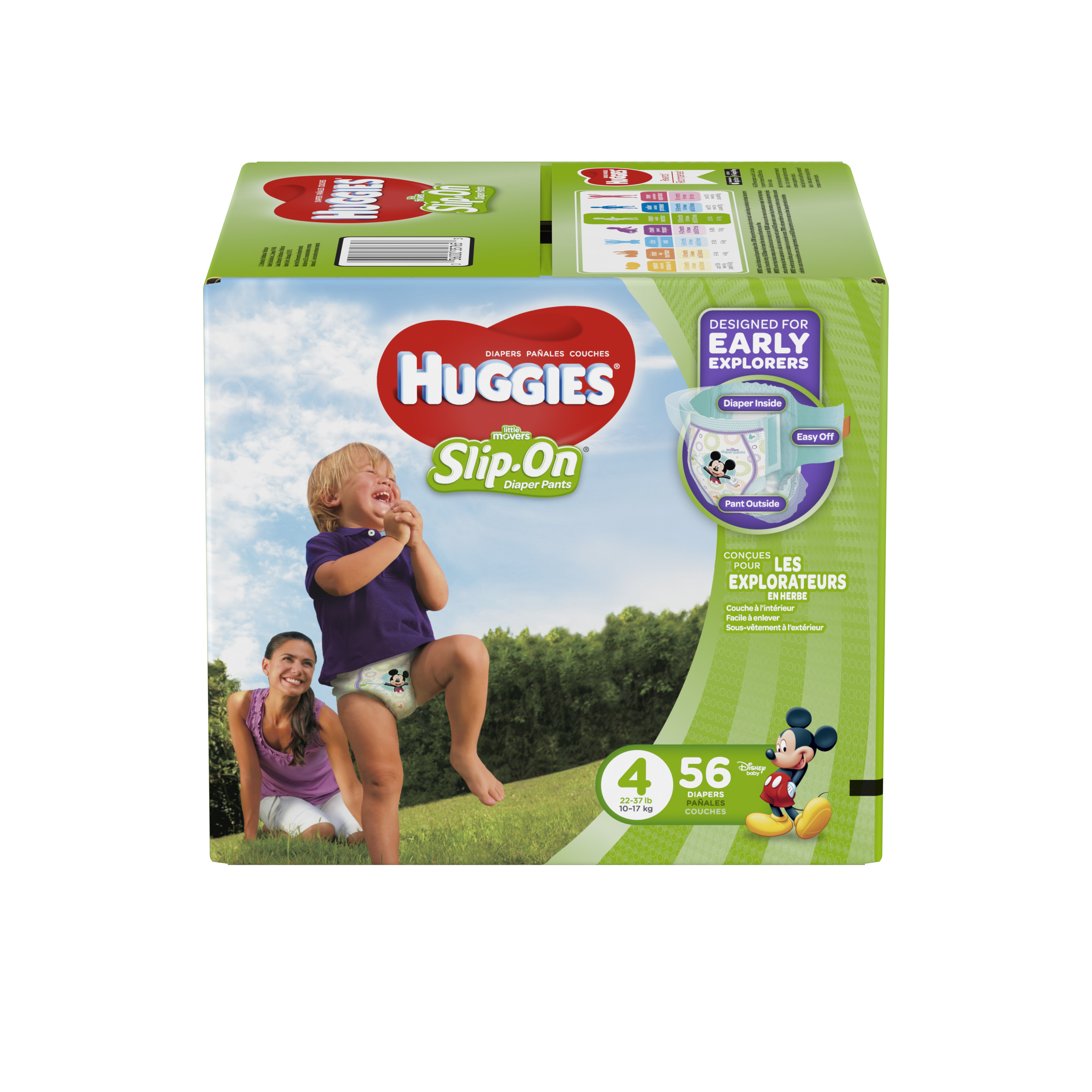 Huggies Slip-on Diapers Step 4 Big Pack - image 1 of 7