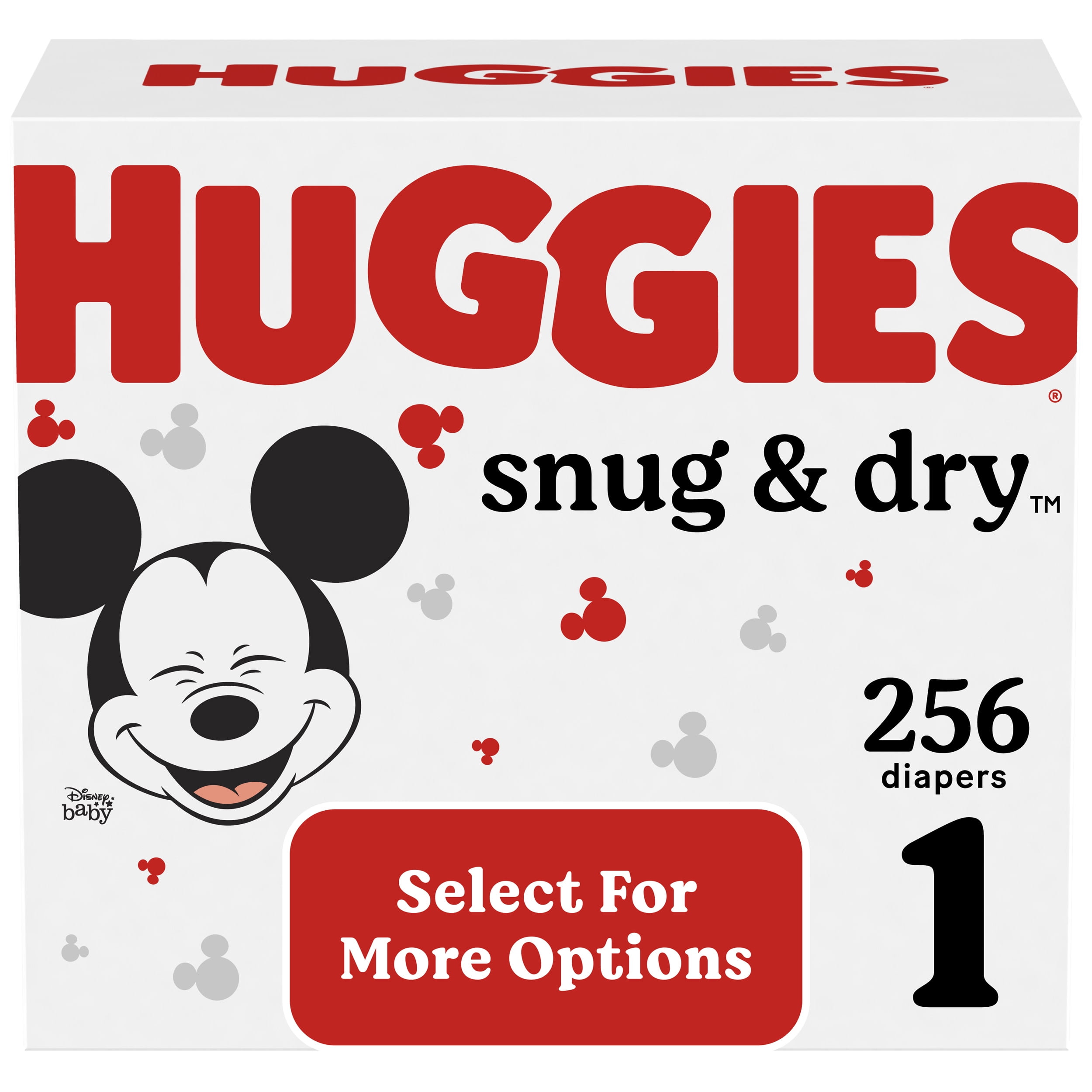  Huggies Snug & Dry Diapers, Size 1, 100 Count : Baby