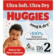 thumbnail image 1 of Huggies Snug & Dry Baby Diapers, Size 2 (12-18 lbs), 116 Count (Select for More), 1 of 15