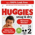 thumbnail image 1 of Huggies Snug & Dry Baby Diapers, Size 2 (12-18 lbs), 34 Ct (Select for More Options), 1 of 15