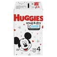 thumbnail image 1 of Huggies Snug & Dry Baby Diapers, Size 4 (22-37 lbs),148 Count, 1 of 11