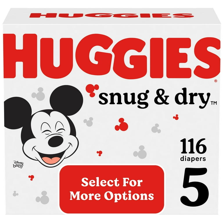 Huggies Snug Dry Baby Diapers Size 5 156 Ct Select for More Options