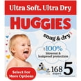 thumbnail image 1 of Huggies Snug & Dry Baby Diapers, Size 5 (27+ lbs), 168 Count (Select for More), 1 of 17