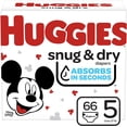 thumbnail image 1 of Huggies Snug & Dry Baby Diapers, Size 5, 66 Ct, 1 of 11