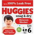 thumbnail image 1 of Huggies Snug & Dry Baby Diapers, Size 6 (35+ lbs), 124 Ct (Select for More), 1 of 15