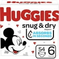 thumbnail image 1 of Huggies Snug & Dry Baby Diapers, Size 6, 54 Ct, 1 of 9
