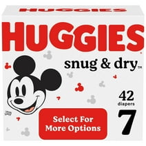 Huggies Snug & Dry Diapers, Size 7, 42 Ct (Select for More Options)