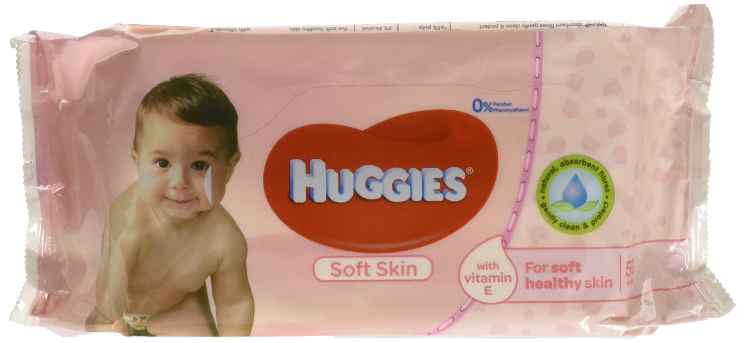 Huggies Soft Skin Baby Wipes, with Vitamin E, 56 Botswana Ubuy