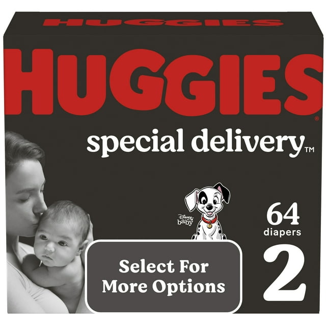 Huggies Special Delivery Diapers, Size 2, 64 Ct (Select for More