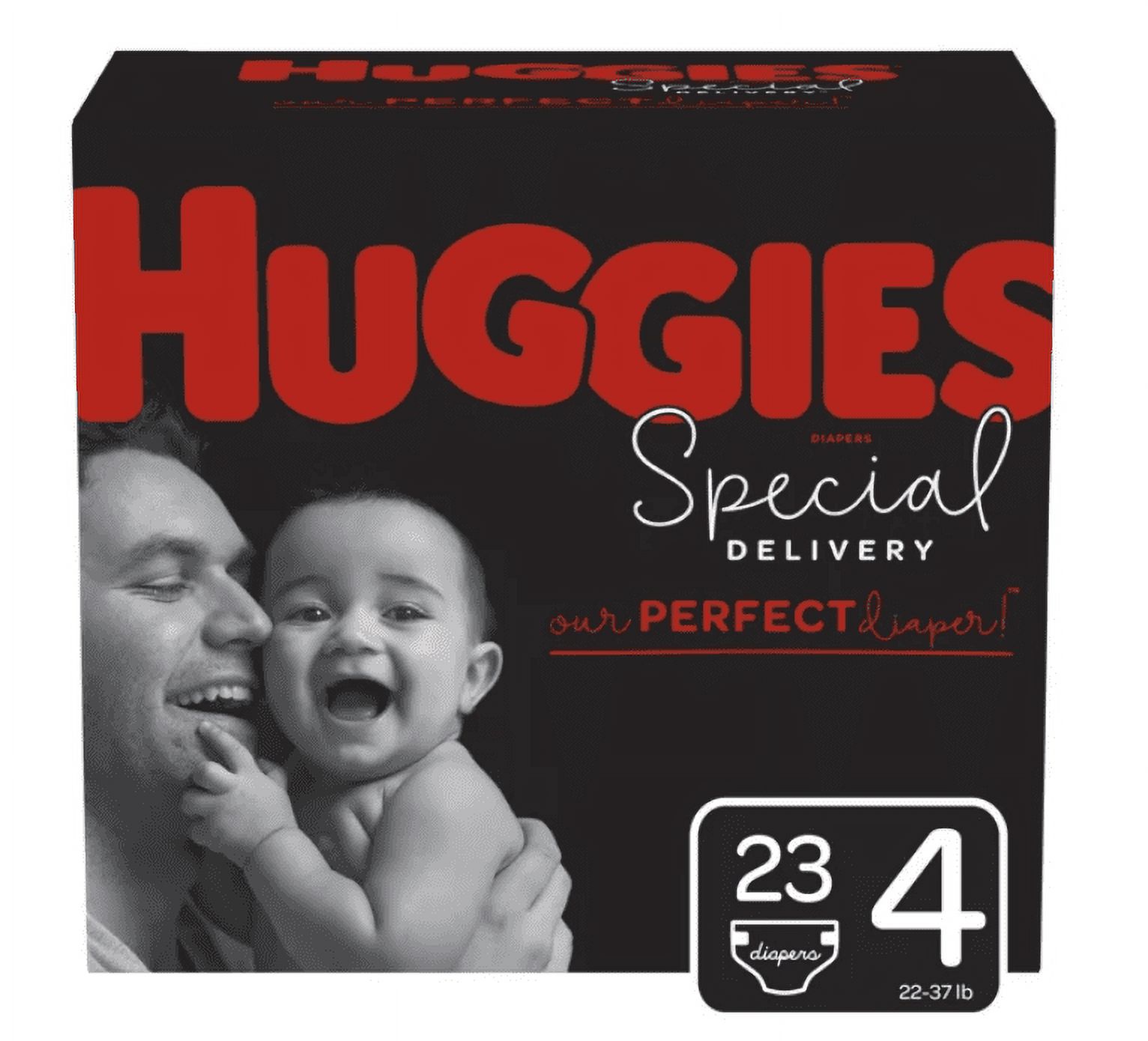 Huggies Special Delivery Hypoallergenic Baby Diapers; Size 4; 23 Ct