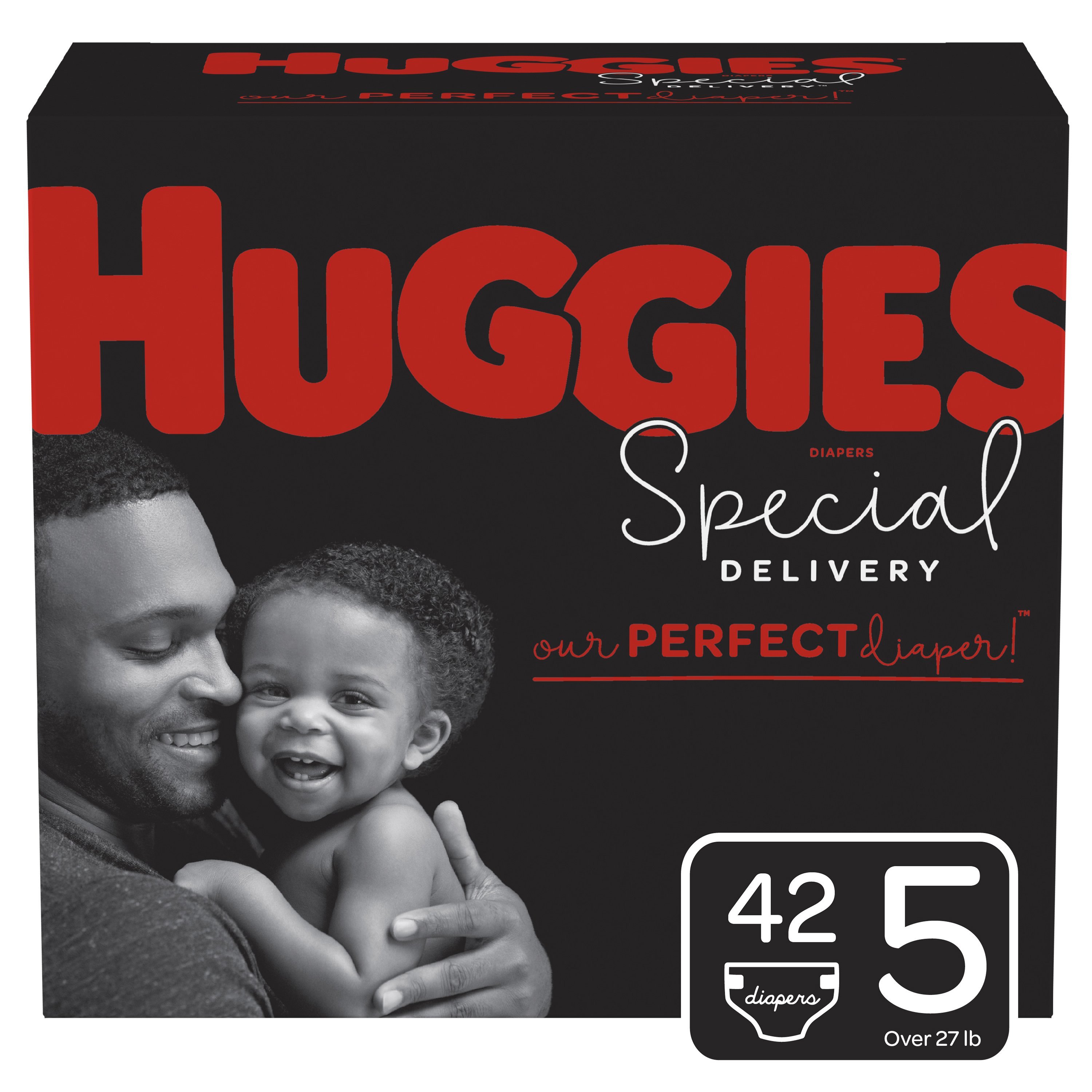 Huggies Special Delivery Hypoallergenic Baby Diapers, Size 5, 42 Ct, Giga Jr. Pack - image 1 of 9