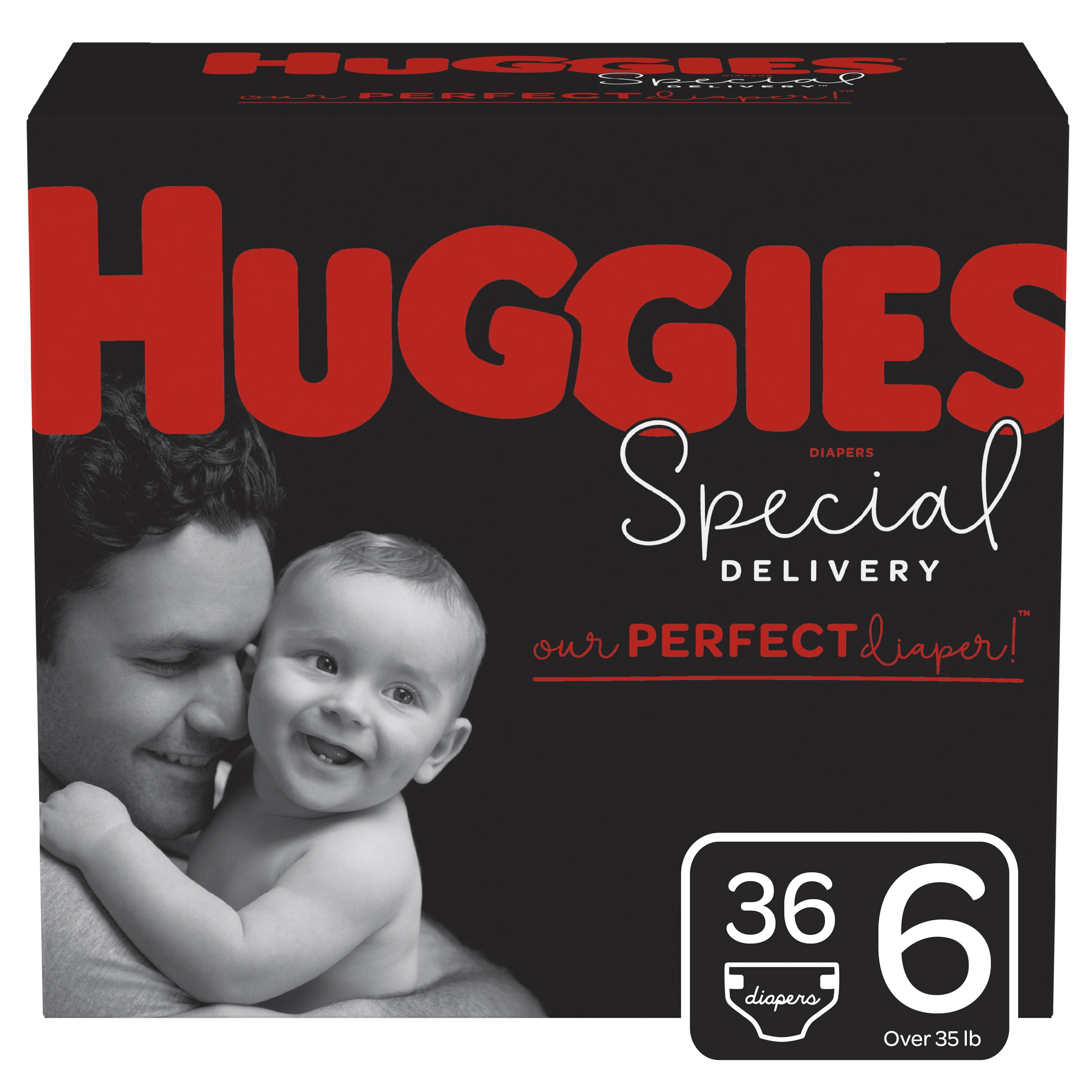 Huggies Special Delivery Diapers, Size 6 