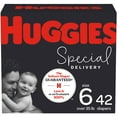 thumbnail image 1 of Huggies Special Delivery Hypoallergenic Baby Diapers, Size 6, 42 Ct, 1 of 9