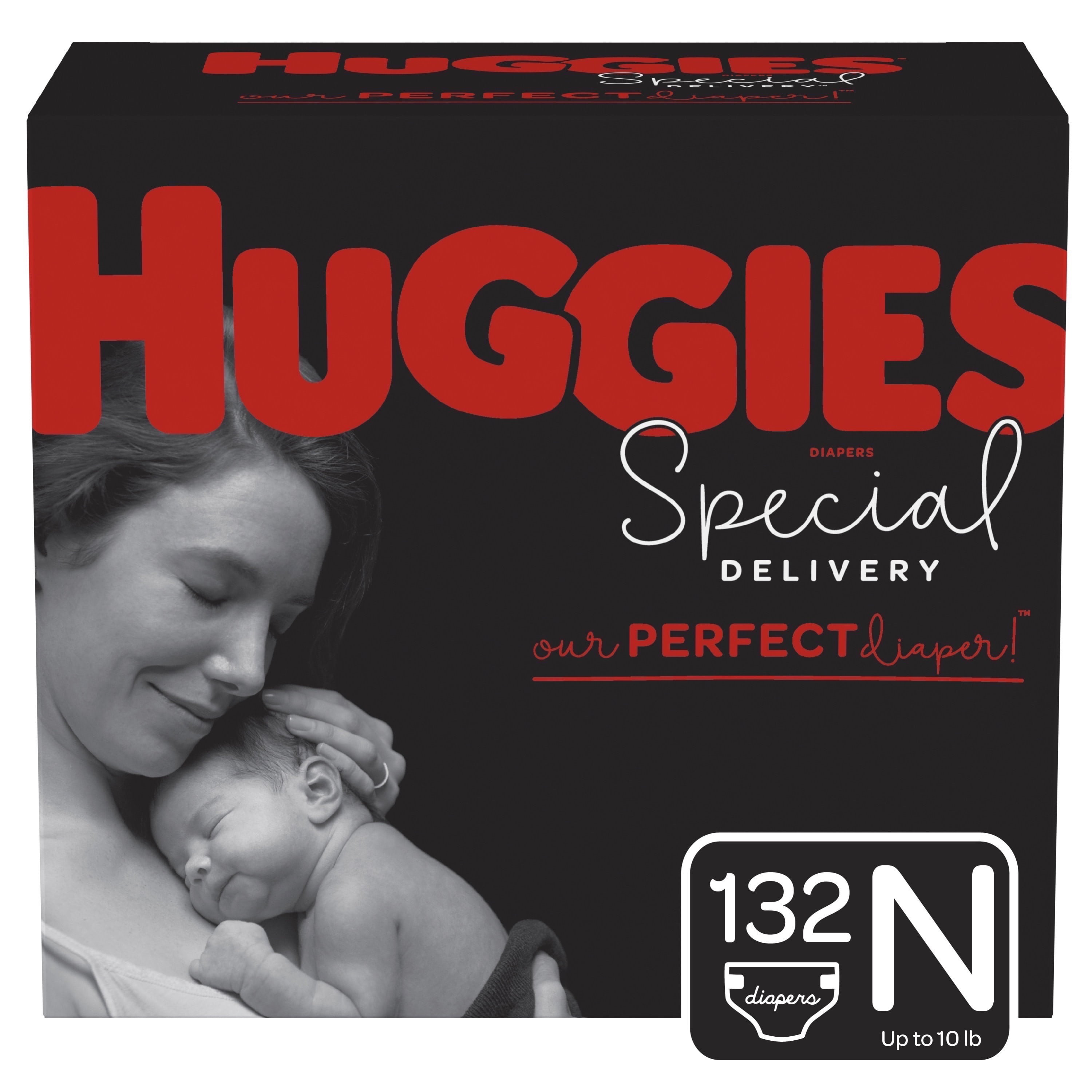  Huggies Size 5 Diapers, Snug & Dry Baby Diapers, Size 5 (27+  lbs), 132 Count : Baby