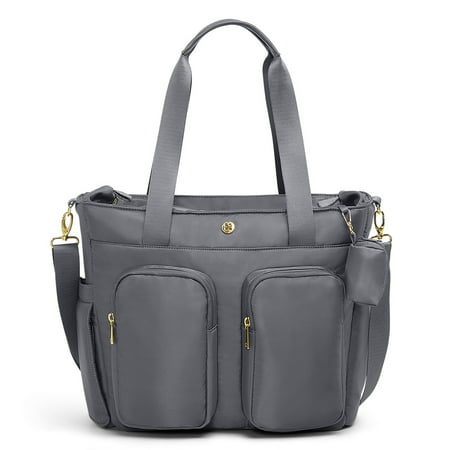Huggies Sunshine Carry All Pack Tote Diaper Bag, Grey