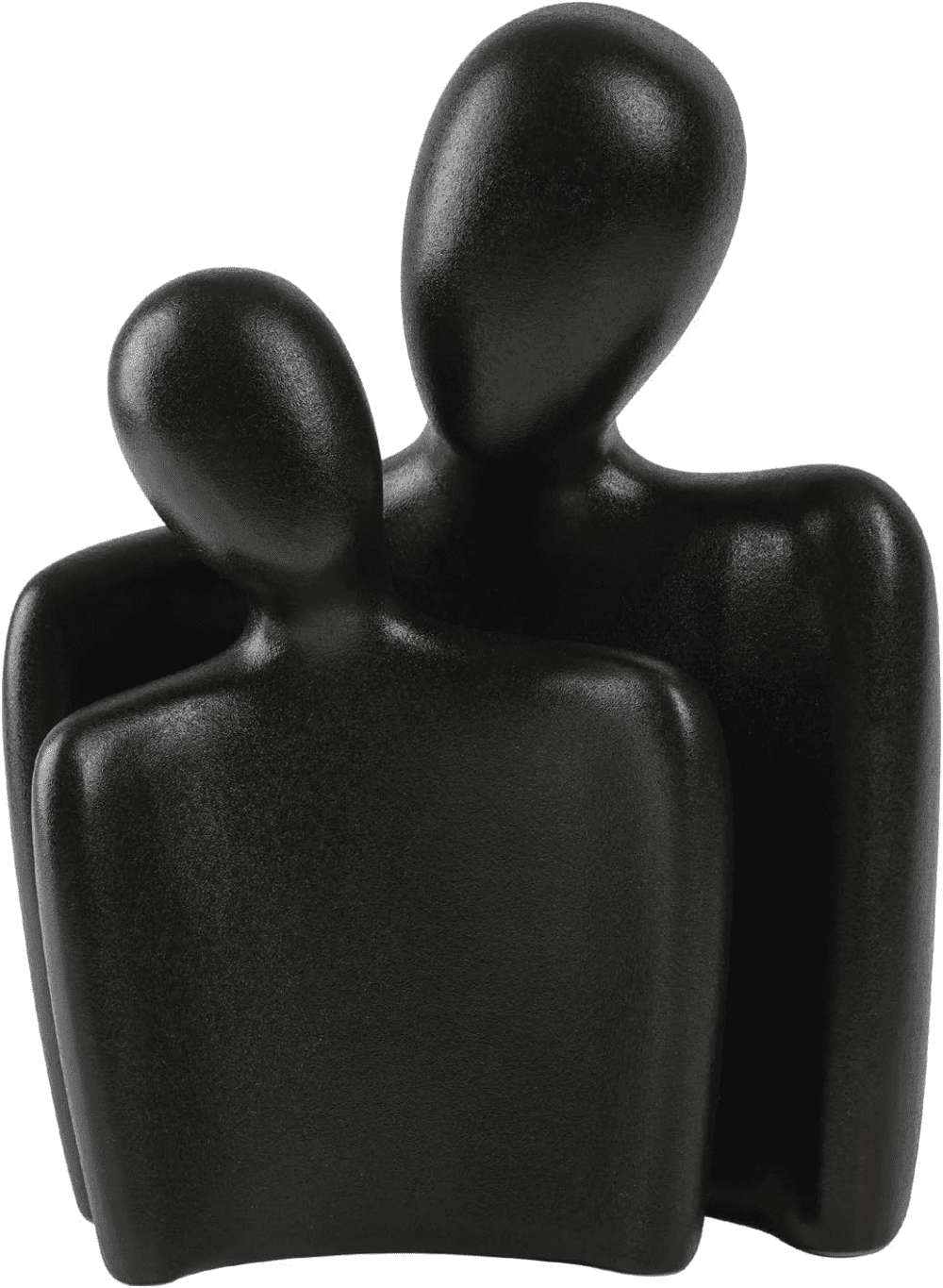 Hugging Couple Ceramic Sculpture,Passionate Love Statue Romantic