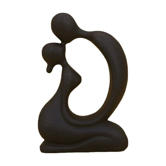 Hugging Couple Statue Set - Romantic Resin Sculpture for Bedroom/Office Decor, Anniversary & Wedding Gift, Cute Couple Home Accent