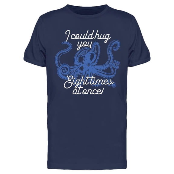 Hugging Octpus T-Shirt Men -Image by Shutterstock, Male Large