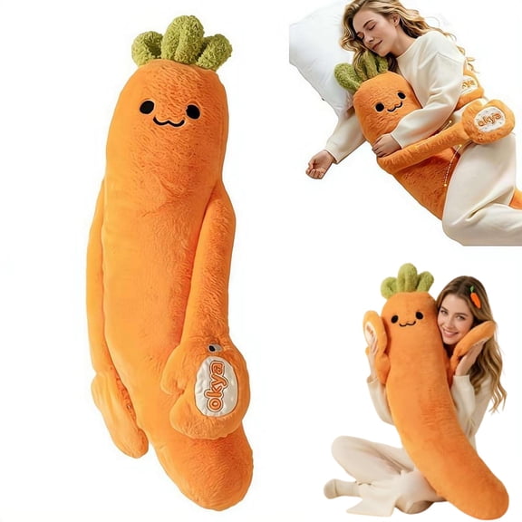 Hugging Pillow with Warmth and Rhythmic Patting, Plush Sleep Aid Comfort Companion for Adults, Large Soft Animal Plushie Gift
