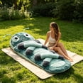 thumbnail image 1 of Hugging Sleeping Bag Plush Cocoon, Cozy Lounger Pod for Adults, Soft Sack for Reading Napping, Wearable Blanket for Home Travel, Machine Washable Nap Mat, 1 of 7