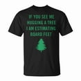thumbnail image 1 of Hugging a Tree Graphic Tee – Unisex Adult Cotton T-Shirt with Nature Lover Design – Casual Comfortable Top for Outdoor Fans or Gift Idea, Size M, Color Black, 1 of 3