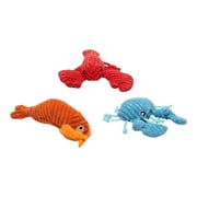 Huggle Hounds 813168068351 Dog Toy - Wee Sea Creatures - Case of 3