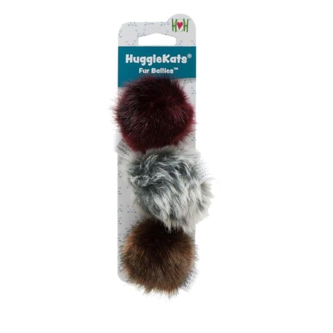 Huggle Hounds 813168069013 Fur Ballies Cat Toy