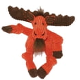 thumbnail image 1 of Huggle Hounds Knotties Durable Plush Toy for Dogs with Multiple Squeakers, Moose Knottie, Small, 1 of 8