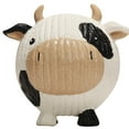 thumbnail image 1 of HuggleHounds Durable Ruff-Tex Ball Toy for Dogs, Made from Tear Resistant Rubber, Cow, 1 of 6