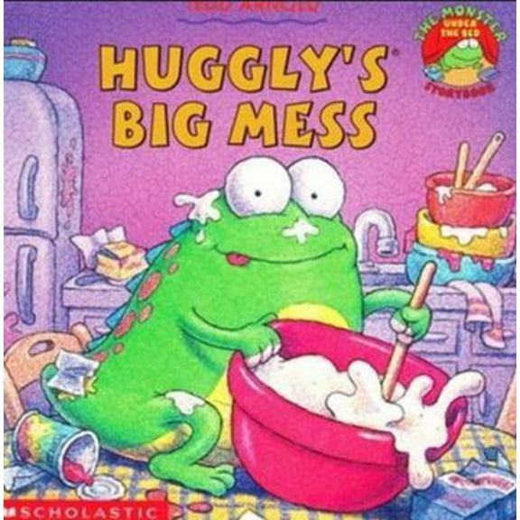 Pre-Owned Huggly's Big Mess by Tedd Arnold (Paperback)