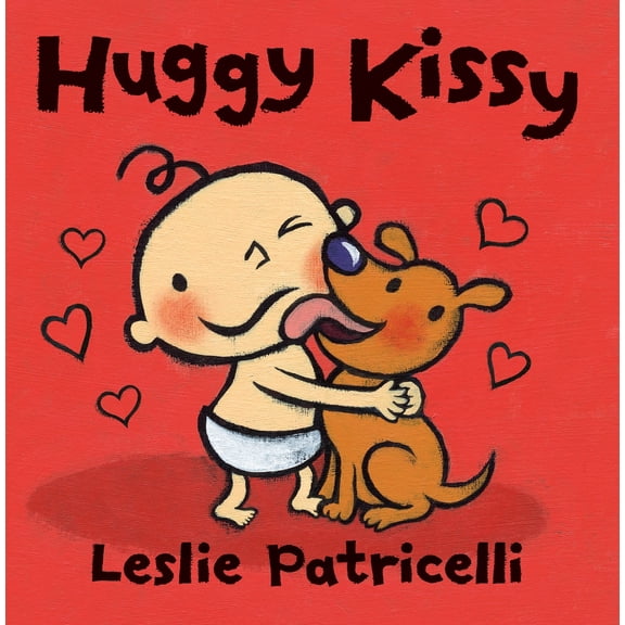 Pre-Owned Huggy Kissy by Leslie Patricelli (Board Book)