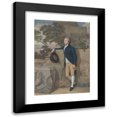 thumbnail image 1 of Hugh Douglas Hamilton 14x18 Black Modern Framed Museum Art Print Titled - Frederick North, Later Fifth Earl of Guilford, in Rome (Late 1780s), 1 of 5