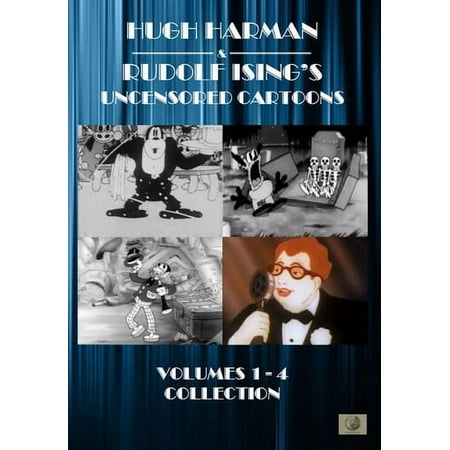 Hugh Harman and Rudolf Ising's Uncensored Cartoons: Volumes 1-4 [DVD]