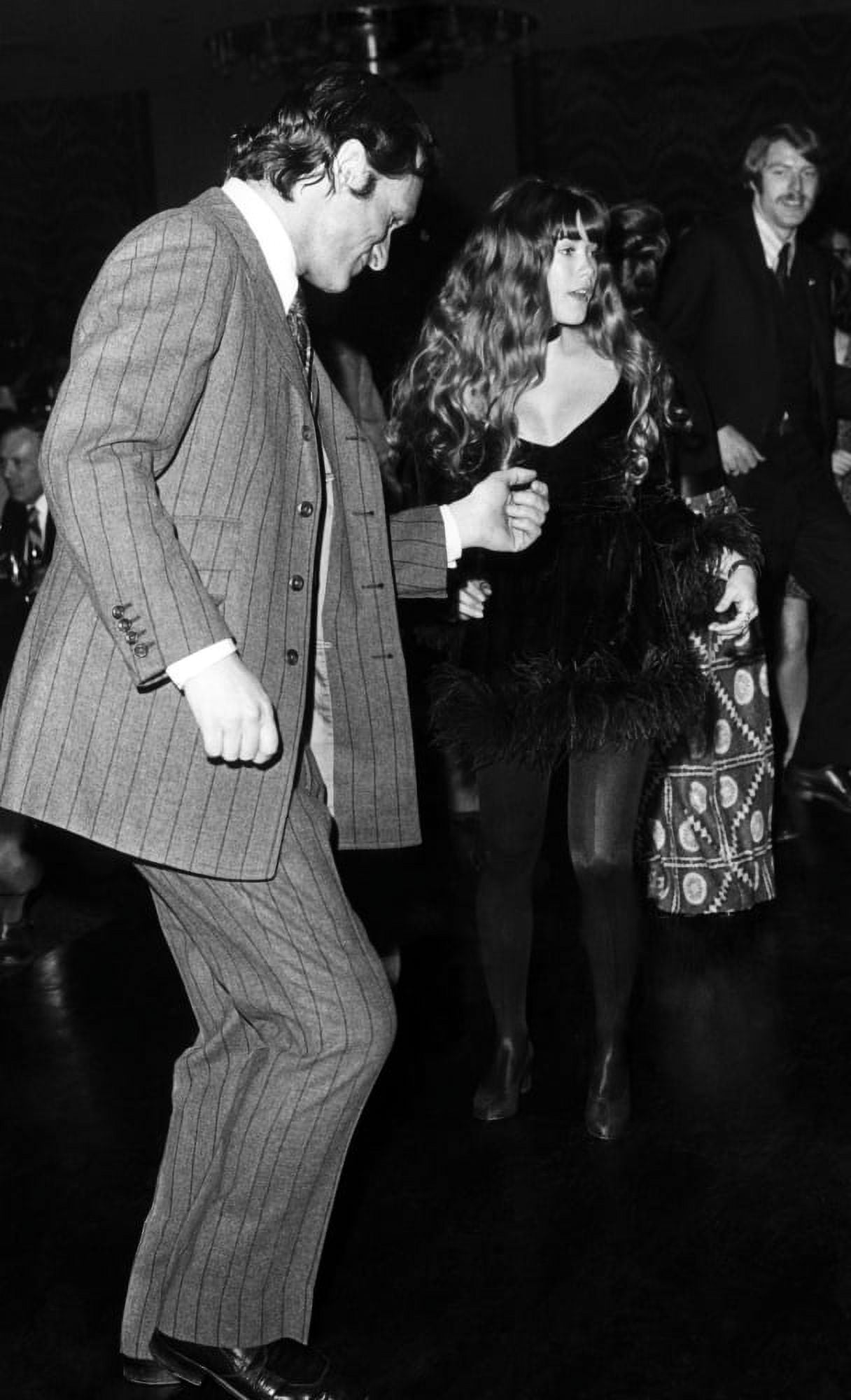 Hugh Hefner And Barbi Benton Dance At A Party At The Playboy Club-Hotel In  Mcafee History (24 x 36) - Walmart.com