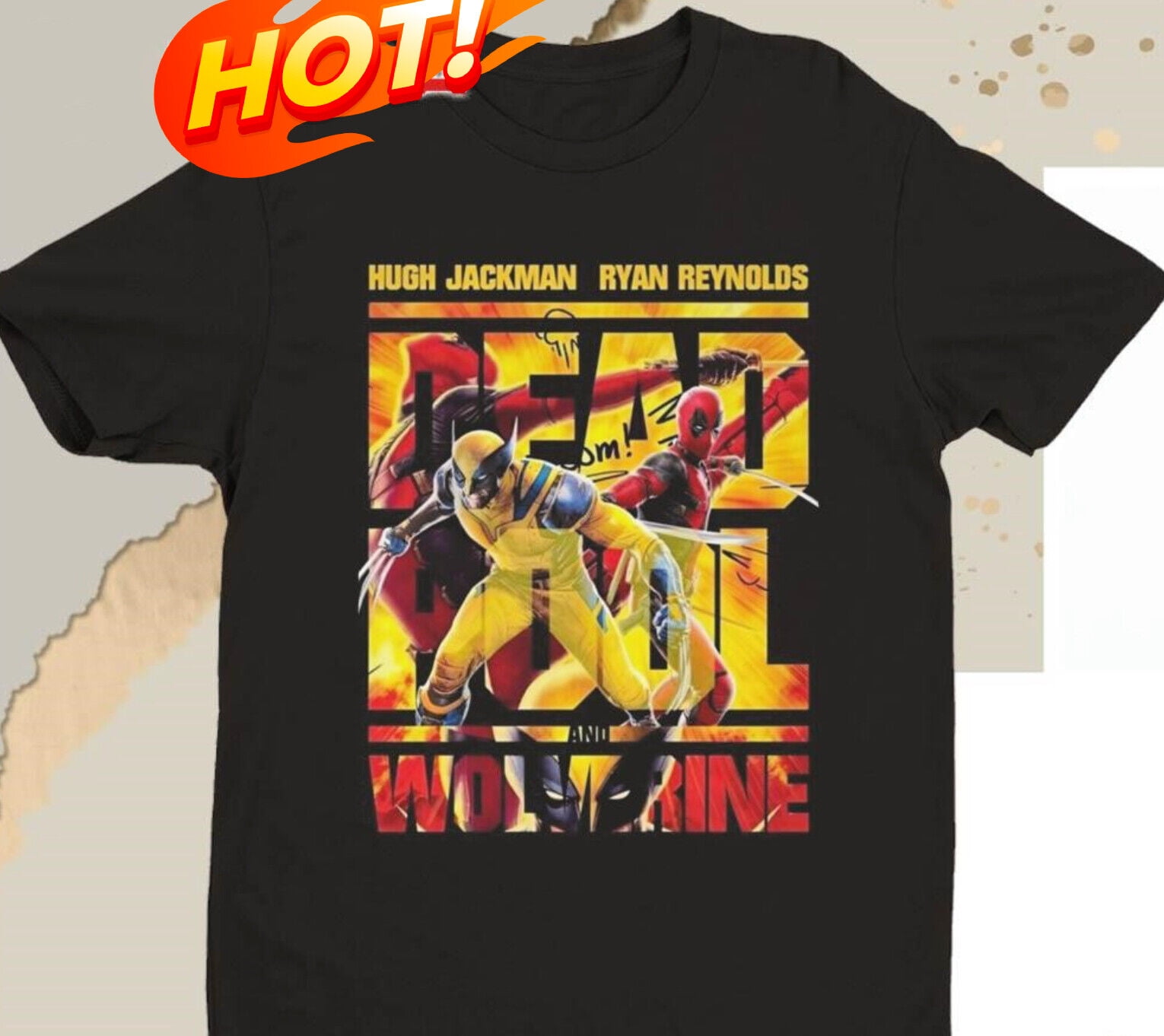 Hugh Jackman Ryan Reynolds Deadpool And Wolverine 2025 Unisex Shirt