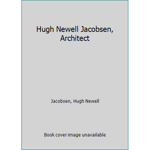 Pre-Owned Hugh Newell Jacobsen, Architect (Paperback) 091396297X 9780913962978