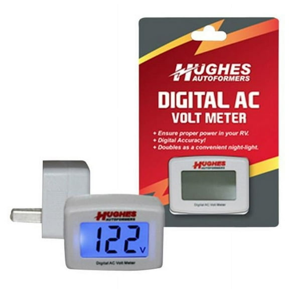 Hughes 90V to 132V Digital Voltmeter