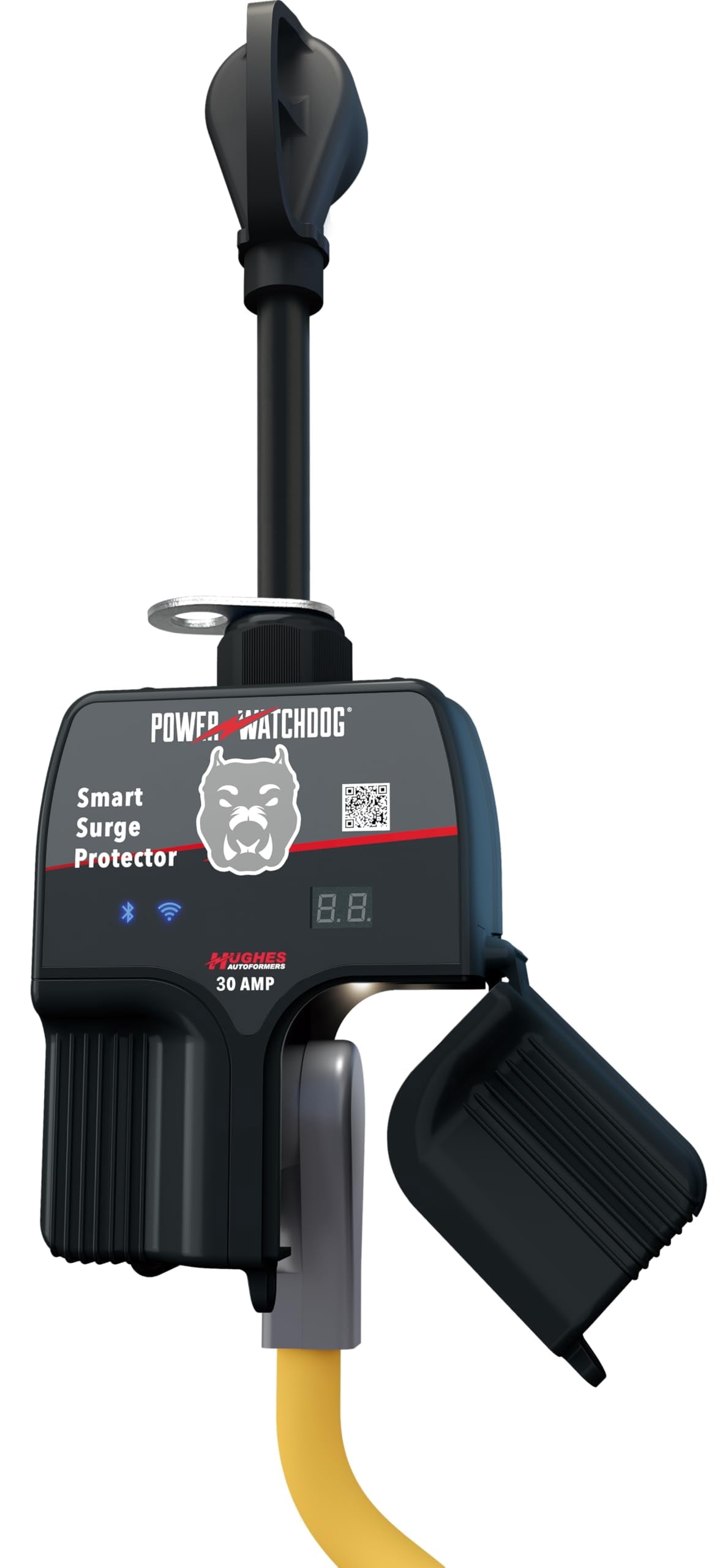 Power Watchdog Hughes, PWD30W, 30 Amp Spike Portable Surge Protector WiFi Control