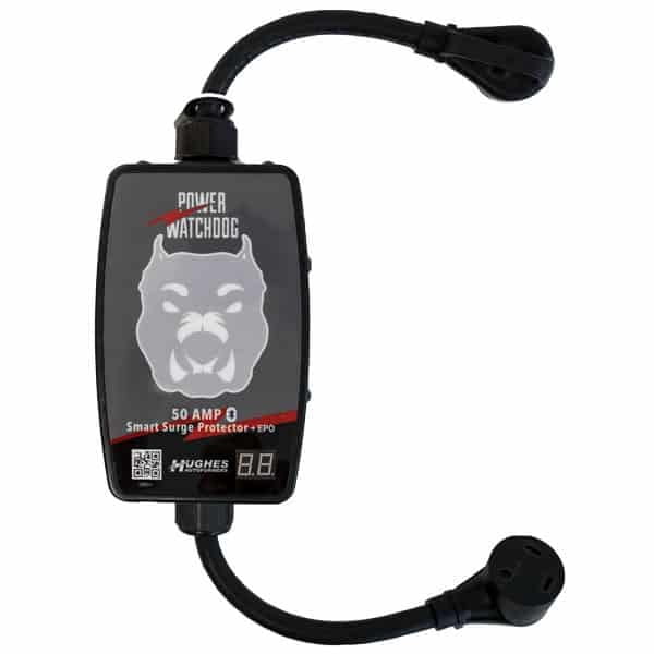 Power Watchdog PWD50EPOW Smart RV Portable Surge Protector 50 Amp - Patented Wifi and Bluetooth Connectivity - Monitor Voltage/Amperage/Wattage - IP65 Water-Resistant