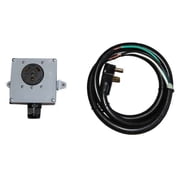 Power Watchdog 30 Amp Autoformer Internal Wiring Kit 30AKIT   RV Voltage Booster Hardwire Kit with 5 ft Power Cable, Male Plug & Mountable Female Receptacle for Power Bay Installation