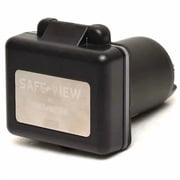 Power Watchdog SafeView Smart RV Power Inlet 50 Amp, Black SV50API   LED Status Power Inlet with Halo Light, Reversed Polarity Detection, ETL Certified Shore Power Connection