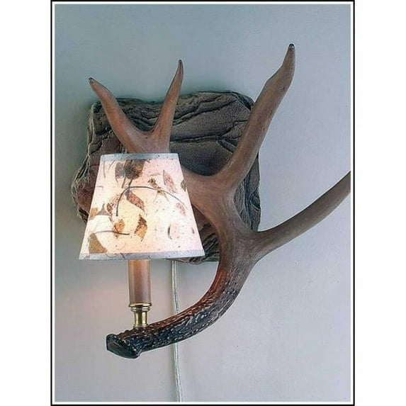 Hughes Collection HP-66596 Whitetail Antler Wall Sconce Right