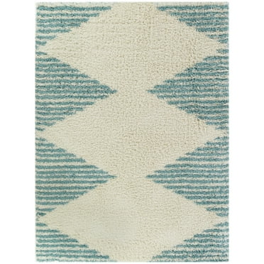 Hughes Gipsy Striped Shag Area Rug